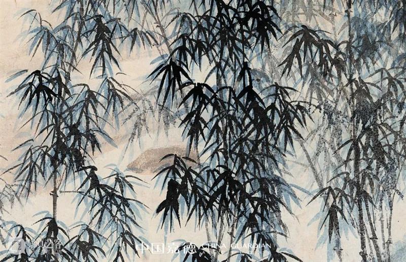 诗思骀荡六人组:张大千《竹溪六逸图》丨中国嘉德2021秋拍 艺术财经 中国嘉德 张大千 竹溪六逸图 中国 诗思 嘉德 六人组 竹溪六逸 设色纸本甲申 cmRMB 题识 崇真艺客
